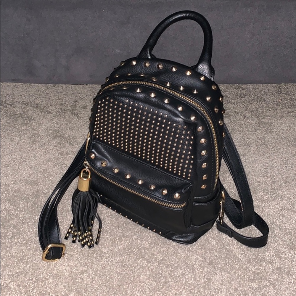 Bebe Studded Mini Backpack